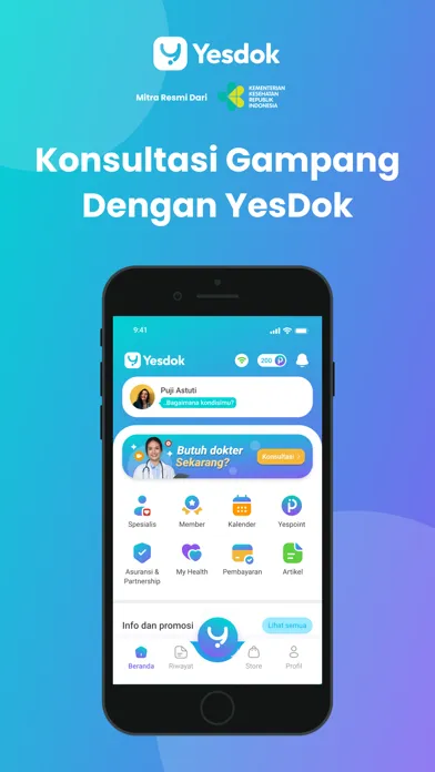 Screenshot di Yesdok – Doctor Consultation