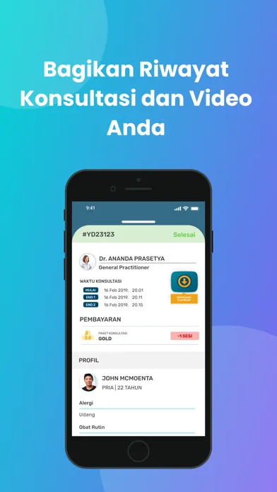 Screenshot di Yesdok – Doctor Consultation