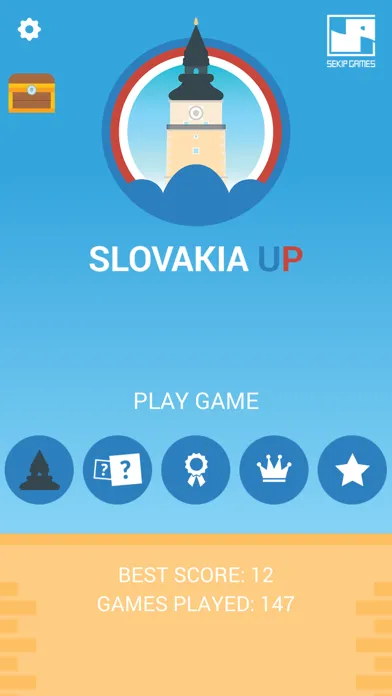 Tangkapan skrin Slovakia Up