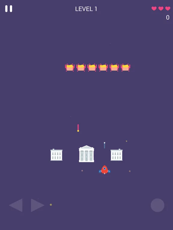 Zrzuty ekranu Trump Space Invaders iPad 