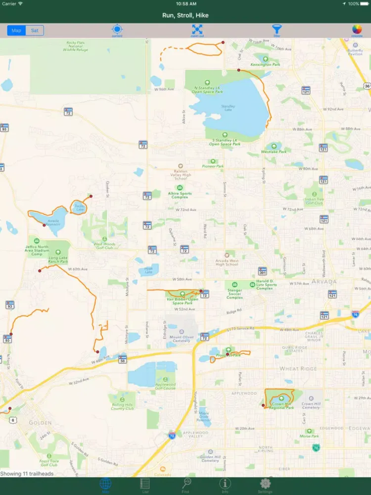 Run, Stroll, Hike iPad 应用截图