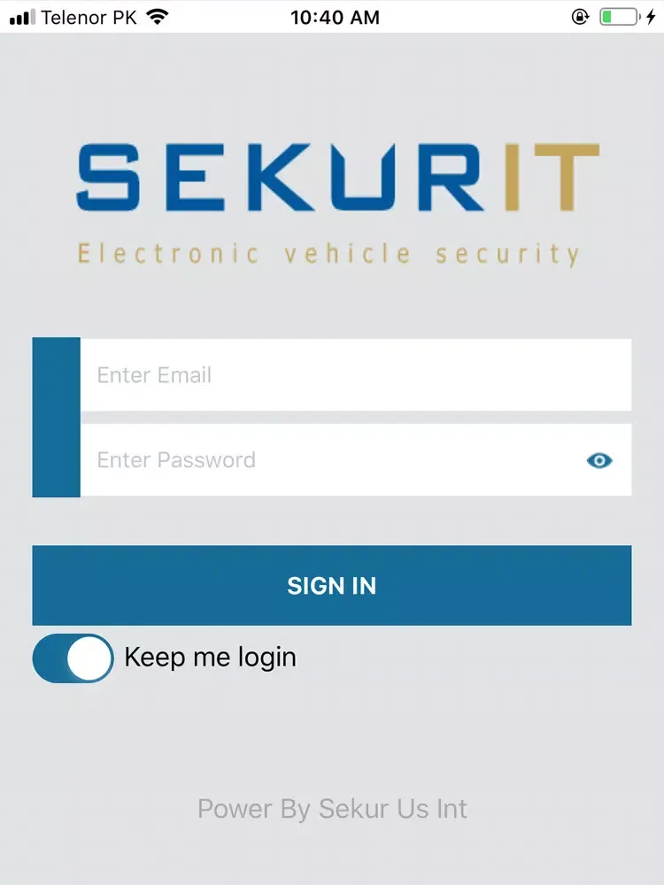 Capturas de pantalla de SekurIT Installer iPad 
