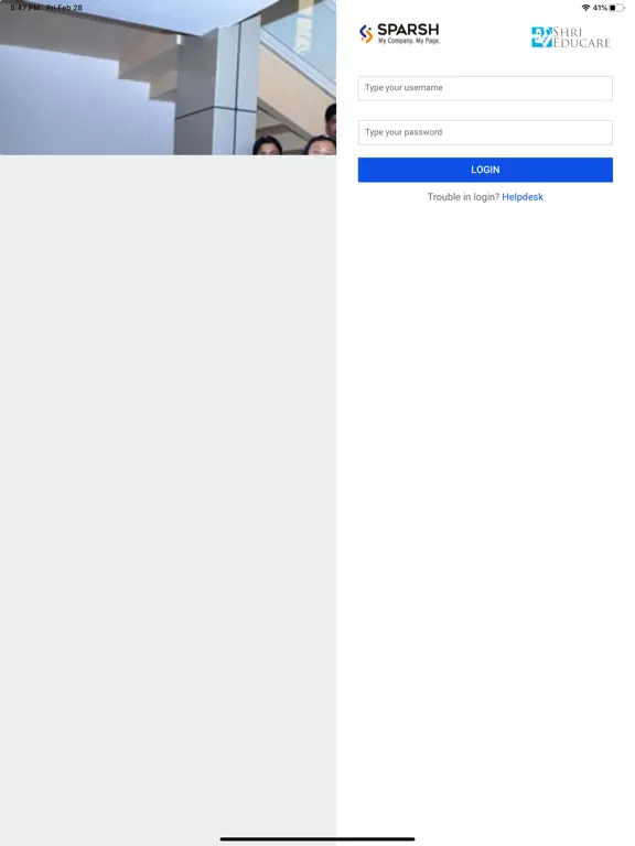 SEL Sparsh iPad  Screenshots