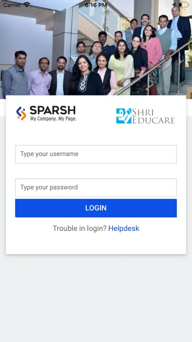 SEL Sparsh Screenshots