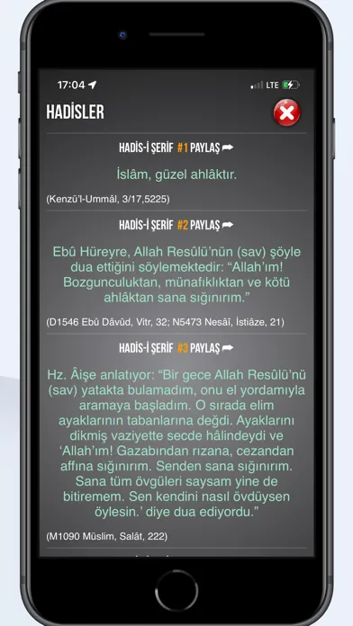 Скриншоты Namaz Vakitleri: Diyanet