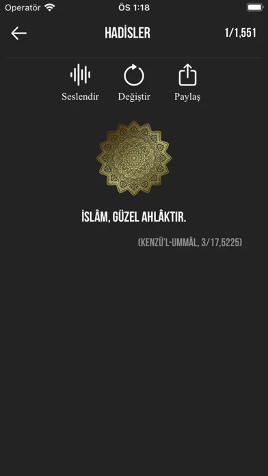 Captures d'écran de Namaz Vakit Pro : İmasakiye