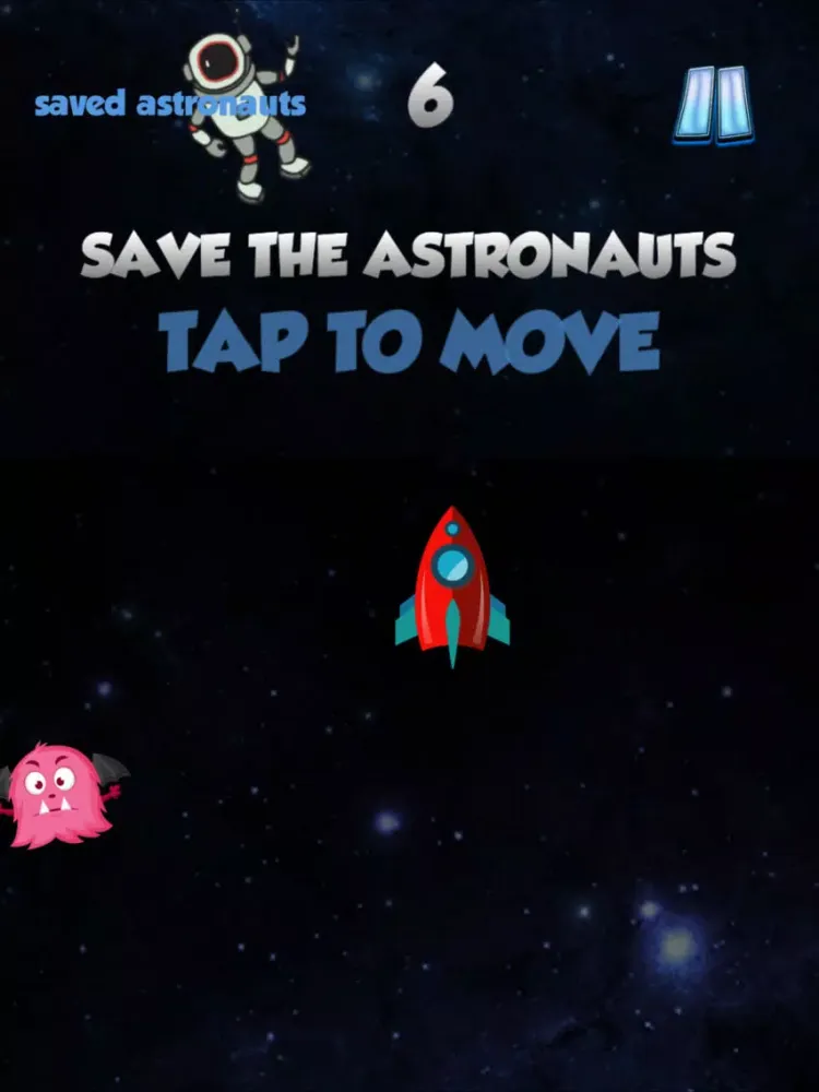 Captures d'écran de disdis - space game - save the astronauts iPad 