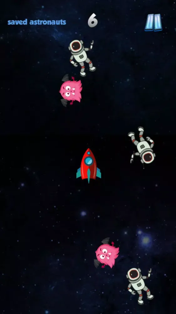 Captures d'écran de disdis - space game - save the astronauts