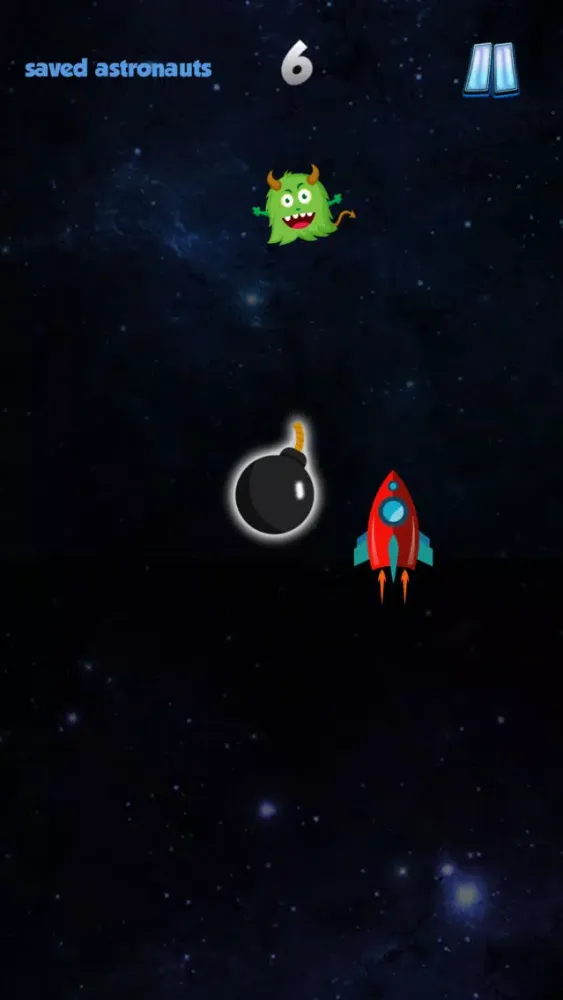 Captures d'écran de disdis - space game - save the astronauts