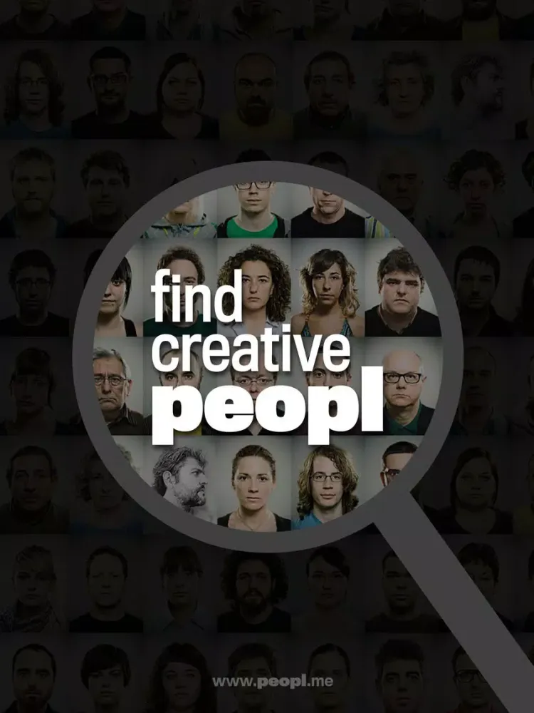 peopl - find creative people iPad 应用截图