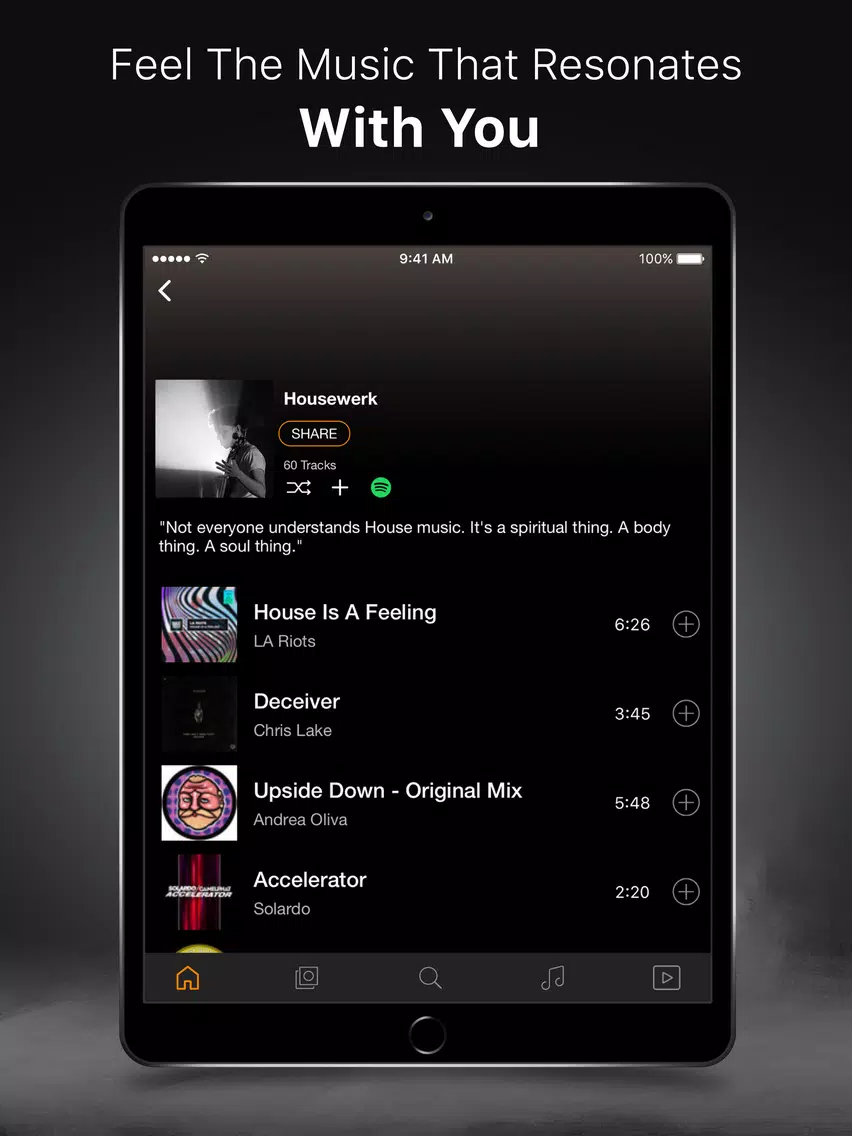 MELOS - Music Videos Play.er iPad  سکرین شاٹس