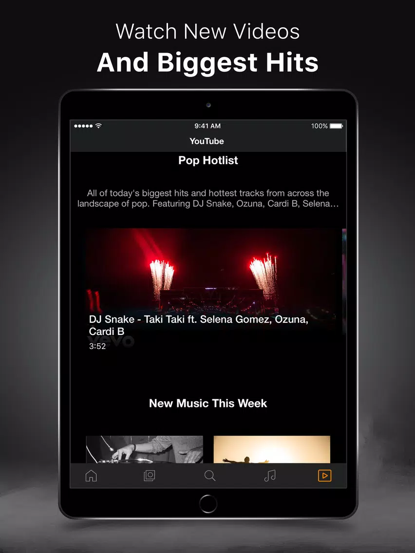 MELOS - Music Videos Play.er iPad  سکرین شاٹس