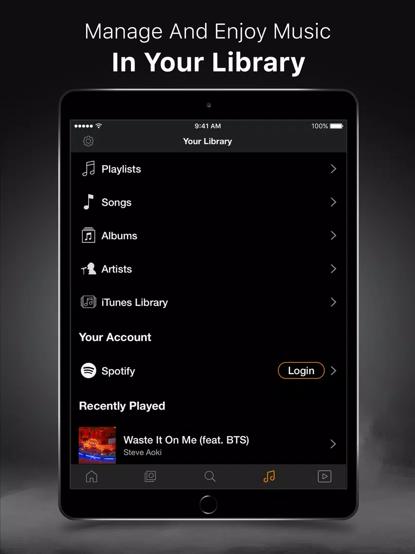 MELOS - Music Videos Play.er iPad  سکرین شاٹس
