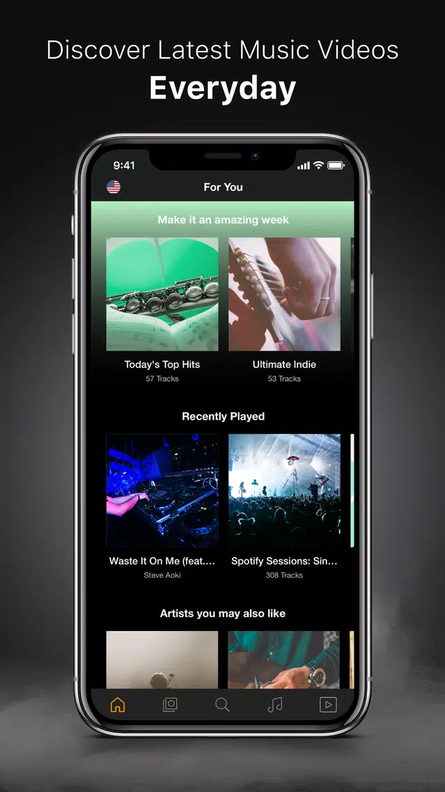 MELOS - Music Videos Play.er سکرین شاٹس