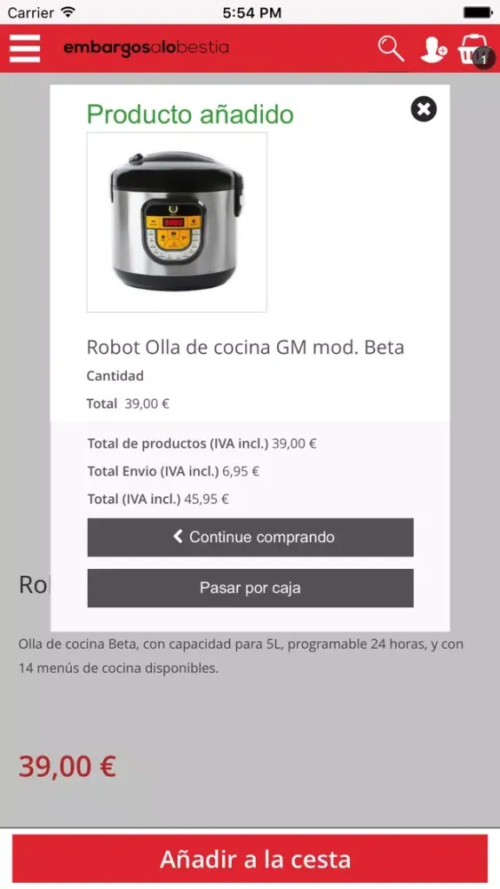 Screenshot di Embargo a lo bestia