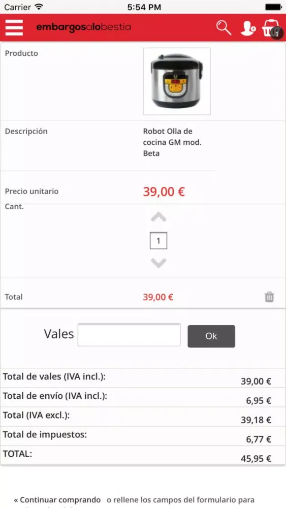 Screenshot di Embargo a lo bestia
