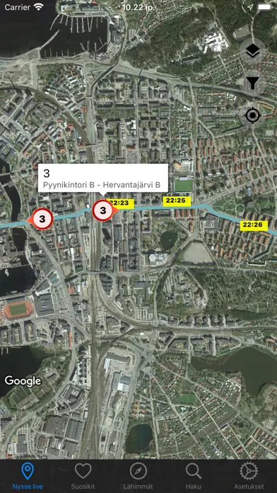 تصاویر NysseNyt: Live buses & rail