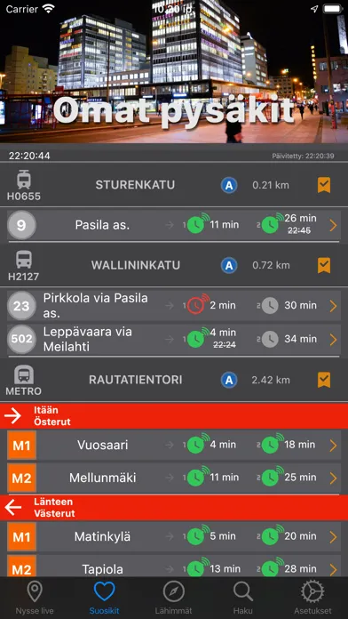 تصاویر NysseNyt: Live buses & rail