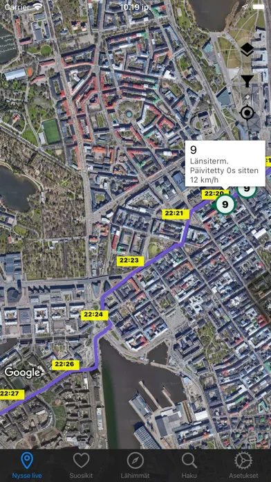 تصاویر NysseNyt: Live buses & rail