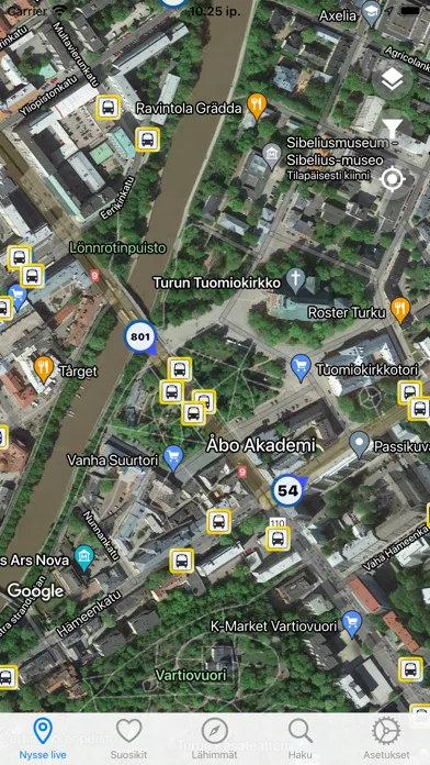 تصاویر NysseNyt: Live buses & rail