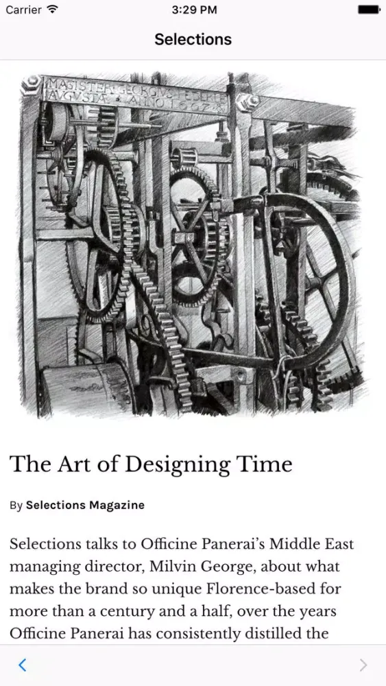 Captures d'écran de Selections Arts