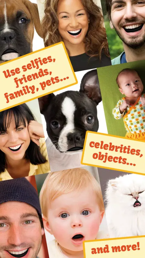 Talking Face FREE - Photo Booth a Selfie, Friend, Pet or Celebrity Picture Into a Realistic Video應用截圖