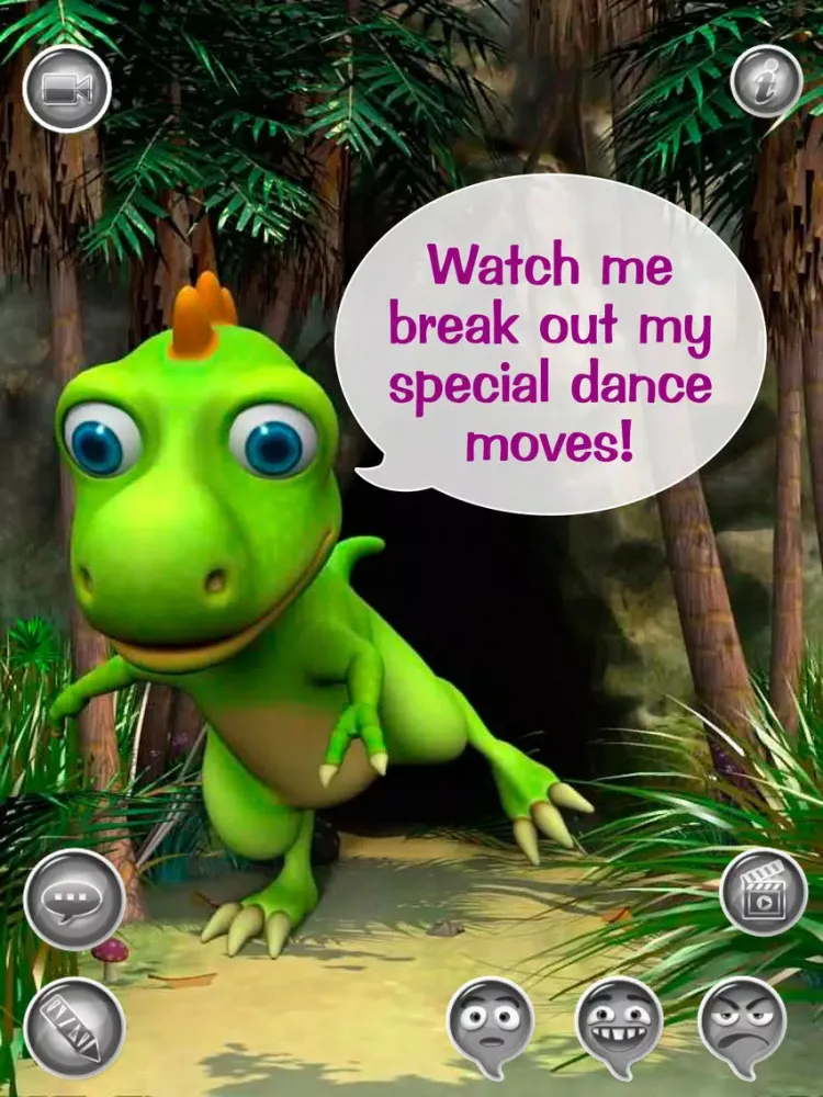 Talky Don HD FREE - The Talking Dinosaur iPad  Screenshots