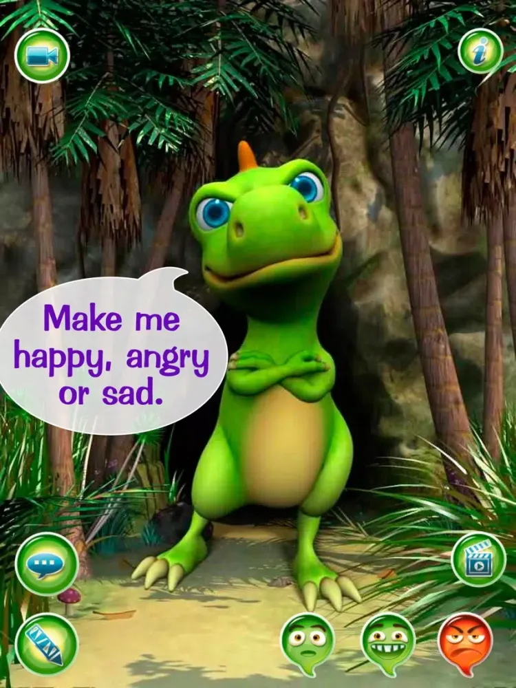 Talky Don HD FREE - The Talking Dinosaur iPad  Screenshots