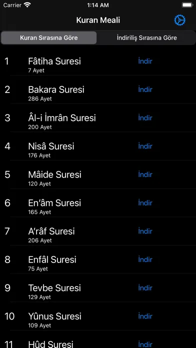 Скриншоты Kuran Meali