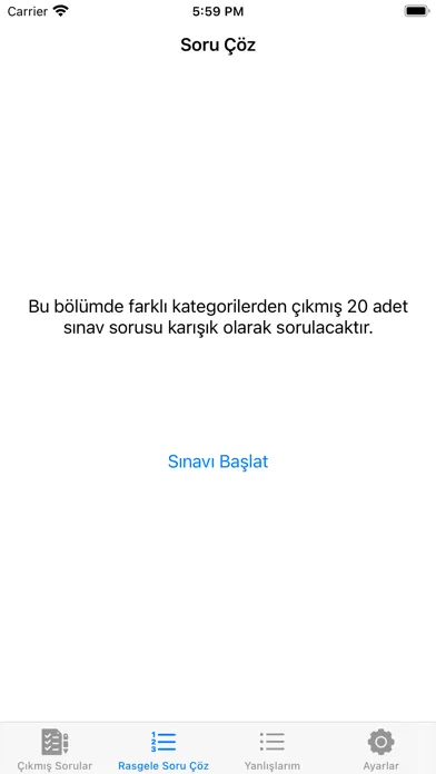 Capturas de pantalla de Ehliyet Sınavına Hazırlık