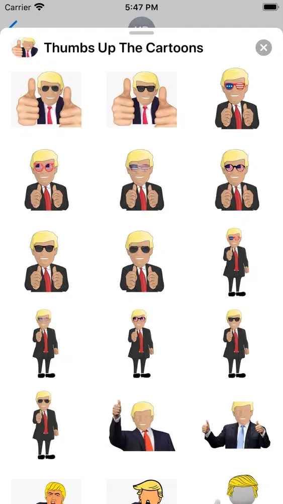 Thumbs Up The Cartoons應用截圖