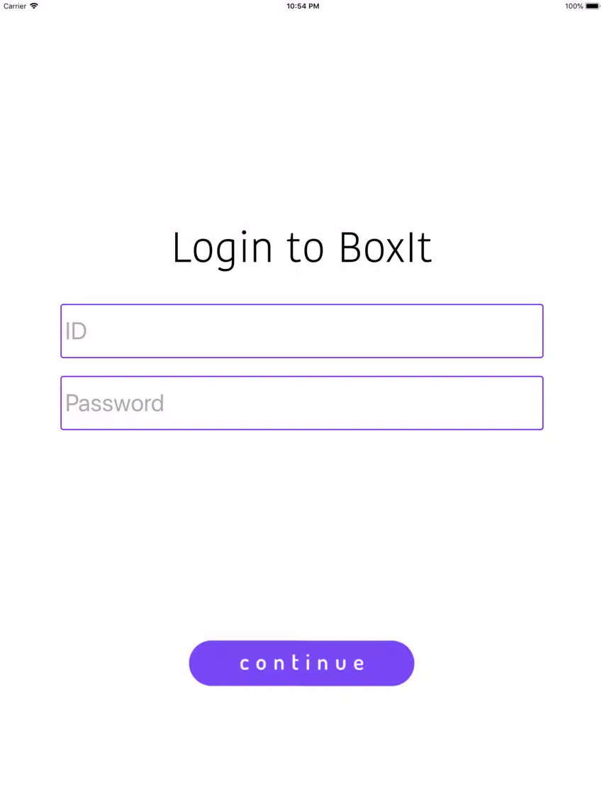 BoxIt iPad  스크린샷