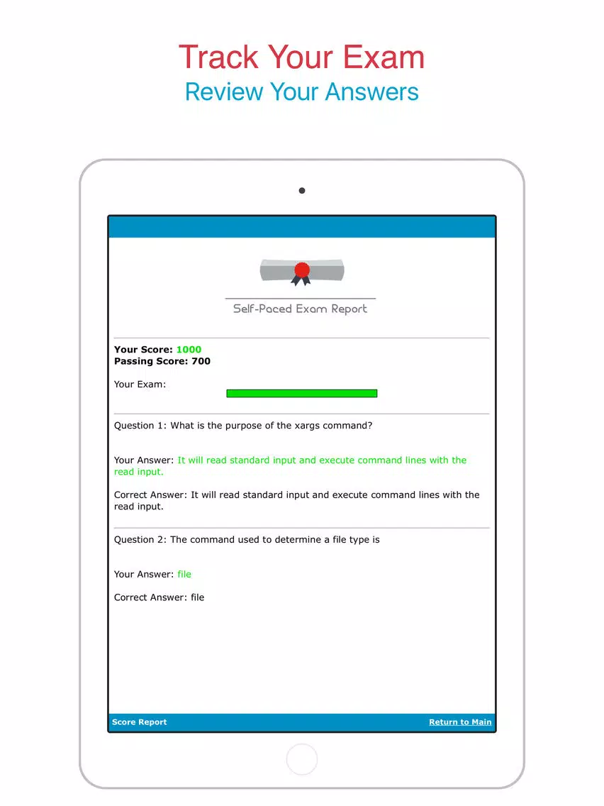 LPI: 117-303 (Certification App) iPad  Screenshots