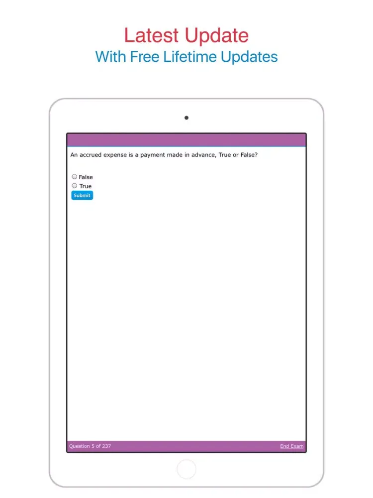 Capturas de pantalla de ACCA F3: Financial Accounting - 2017 iPad 