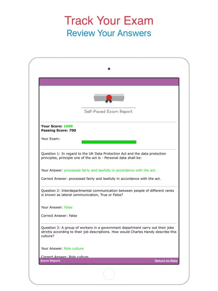 Capturas de pantalla de ACCA F3: Financial Accounting - 2017 iPad 
