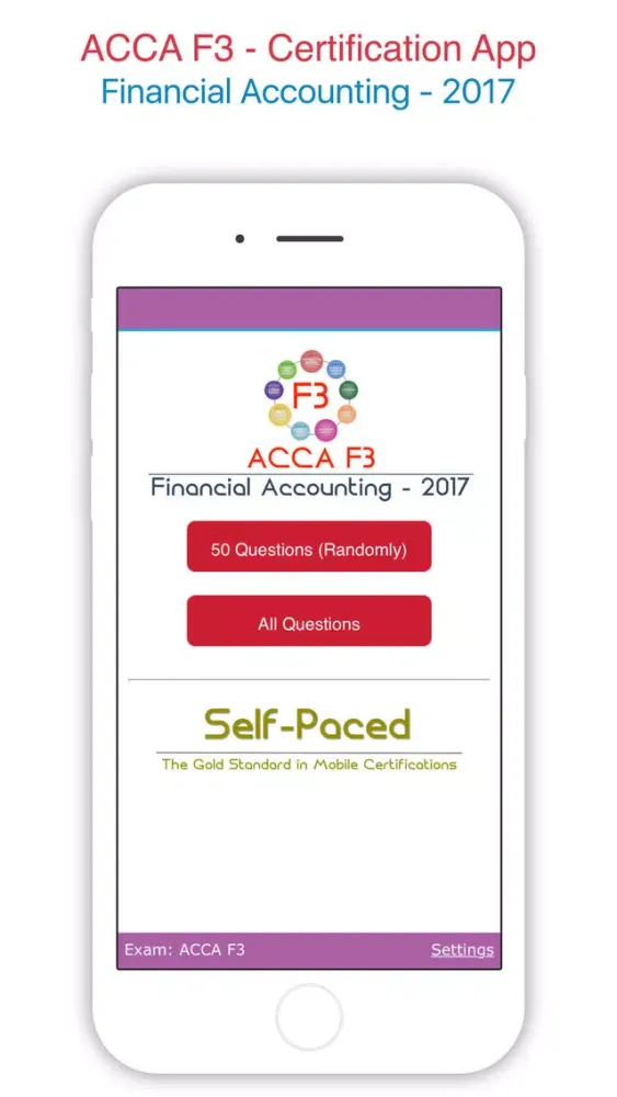 Capturas de pantalla de ACCA F3: Financial Accounting - 2017