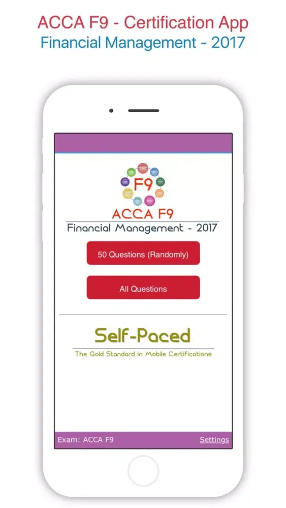 Tangkapan skrin ACCA F9: Financial Management - 2017