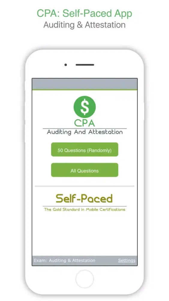 Capturas de pantalla de CPA: Auditing And Attestation - Self-Paced