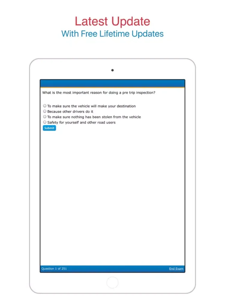 CDL: Commercial Driver's License iPad  স্ক্রিনশট