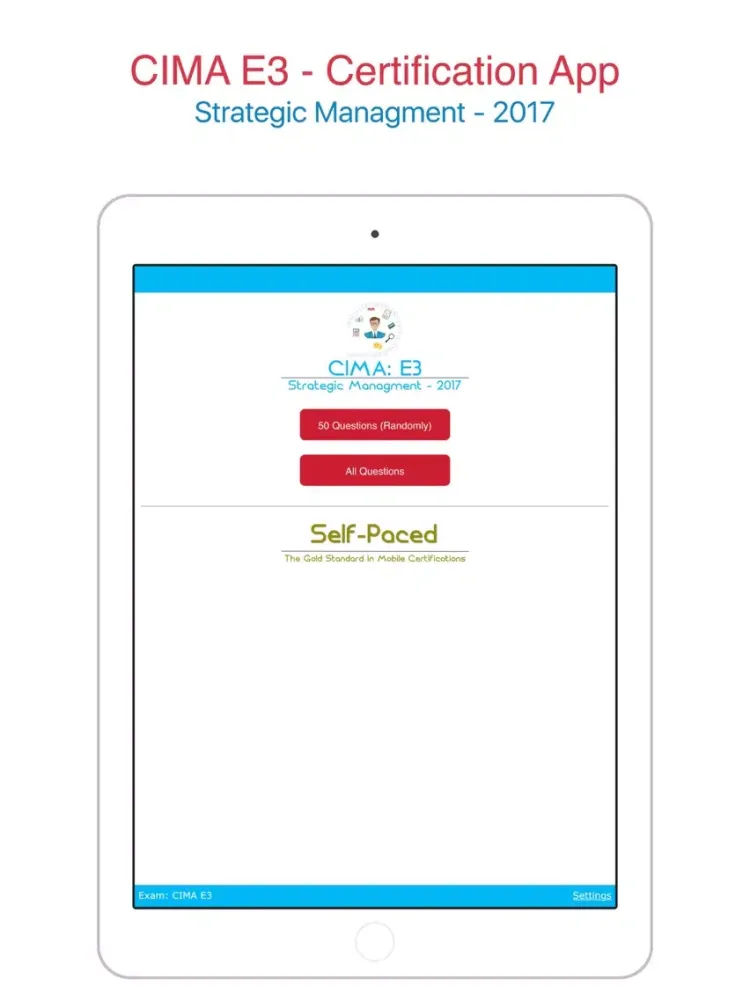 CIMA E3: Strategic Management iPad سکرین شاٹس