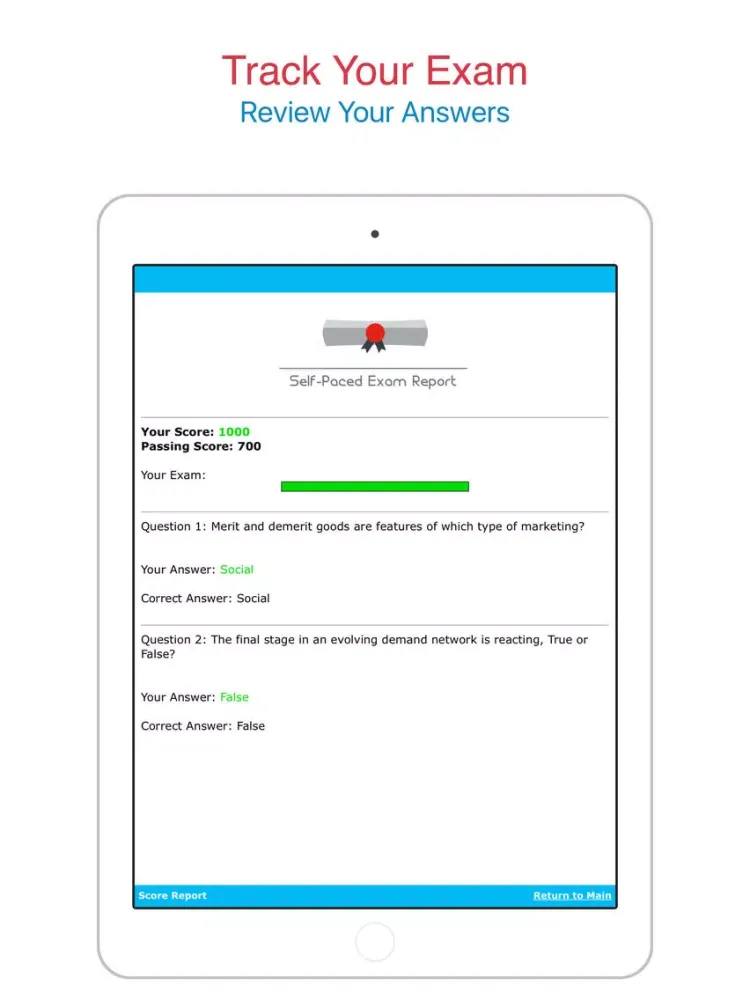 CIMA E3: Strategic Management iPad سکرین شاٹس