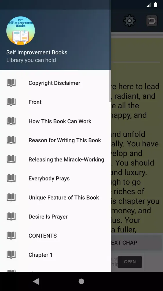 Self Improvement Books offline Screenshots