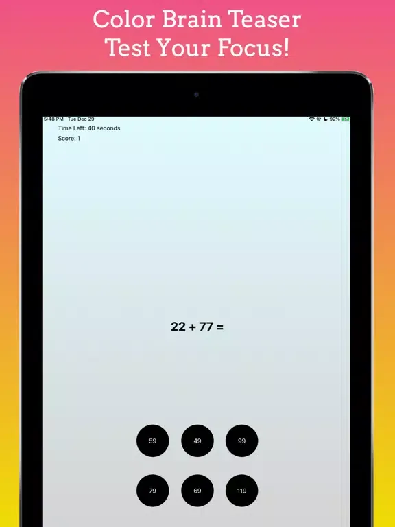 Mini-Game World iPad  Screenshots