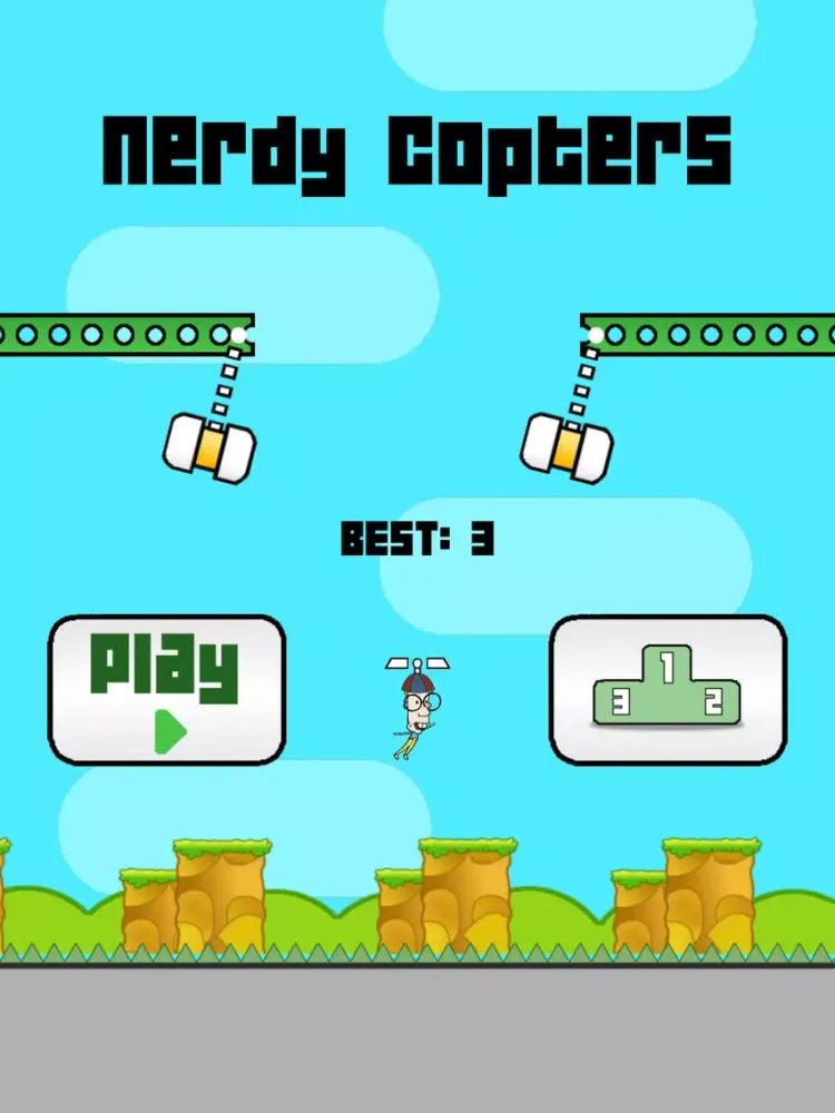 Ảnh chụp màn hình của Nerdy Copters iPad 