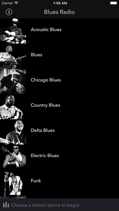 Blues Music Radio スクリーンショット