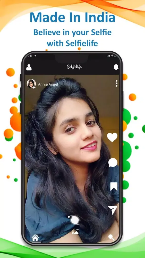 Captures d'écran de Selfie Life | Indian 10 Sec Short Videos