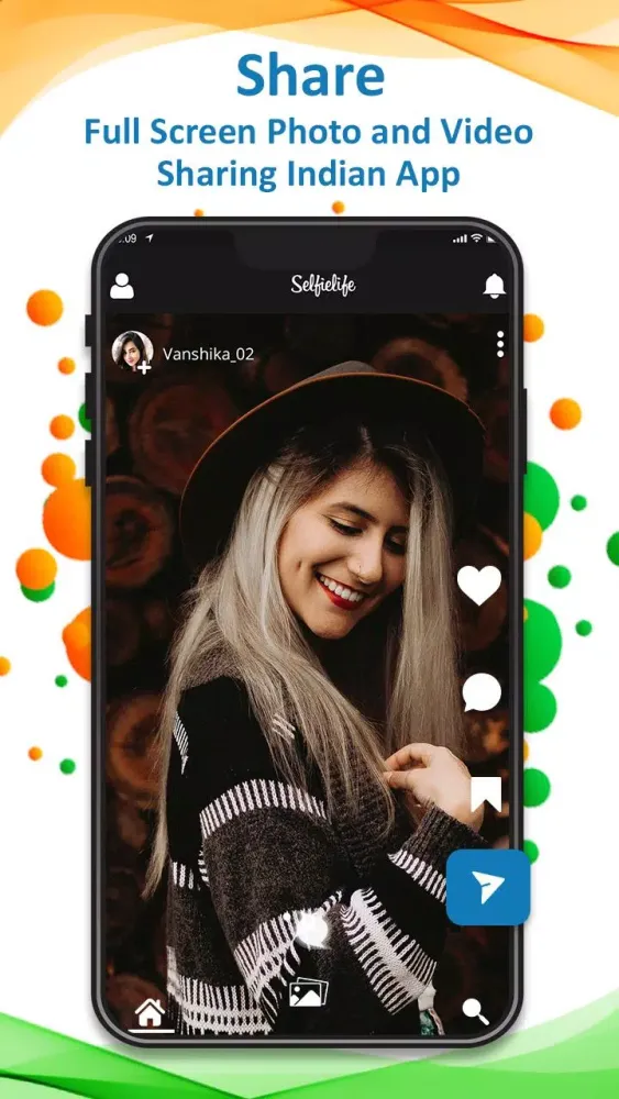 Captures d'écran de Selfie Life | Indian 10 Sec Short Videos