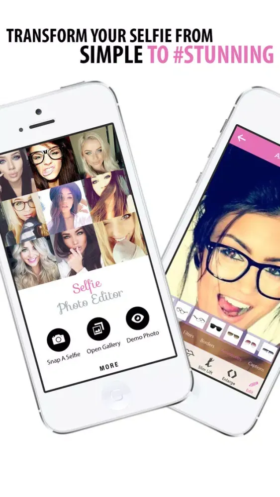 Capturas de tela do Selfie Photo Editor and Countdown Timer Pro