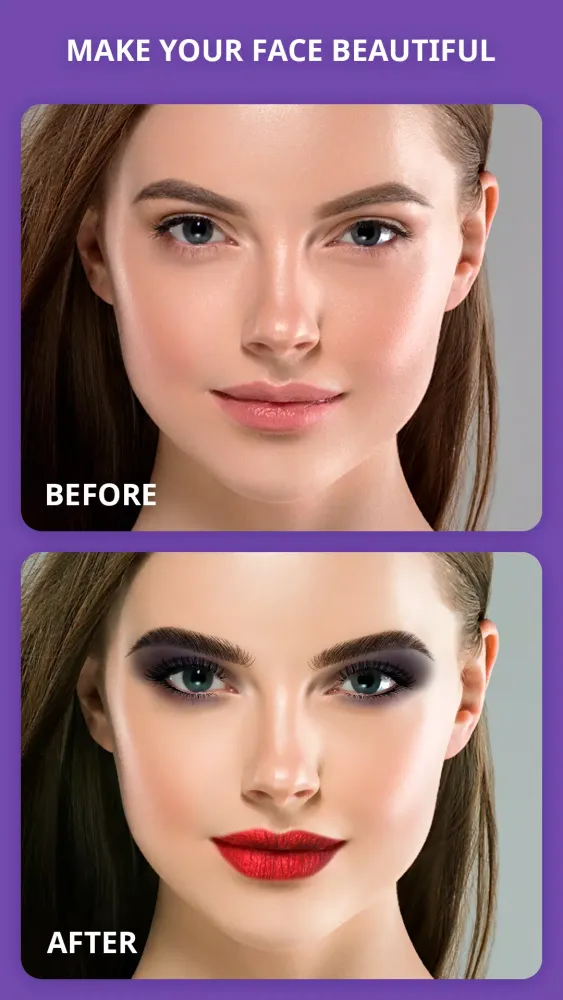 DIY Makeup Screenshots