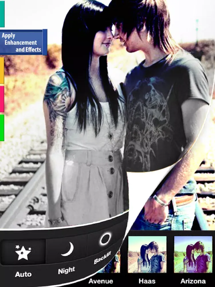 Capturas de pantalla de Selfie Photo Editor.- Free Fun Filters iPad 